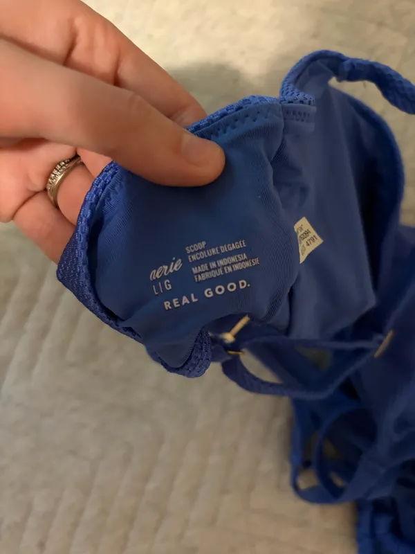 Aerie Bikini Set Blue - Image 3
