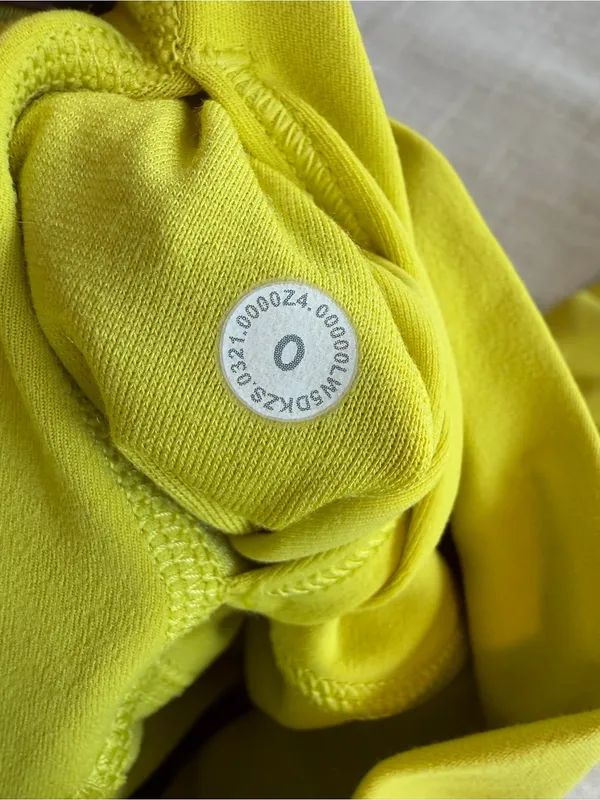Lululemon Align High-Rise Leggings 25" Yellow Serpentine Size 0 - Image 7