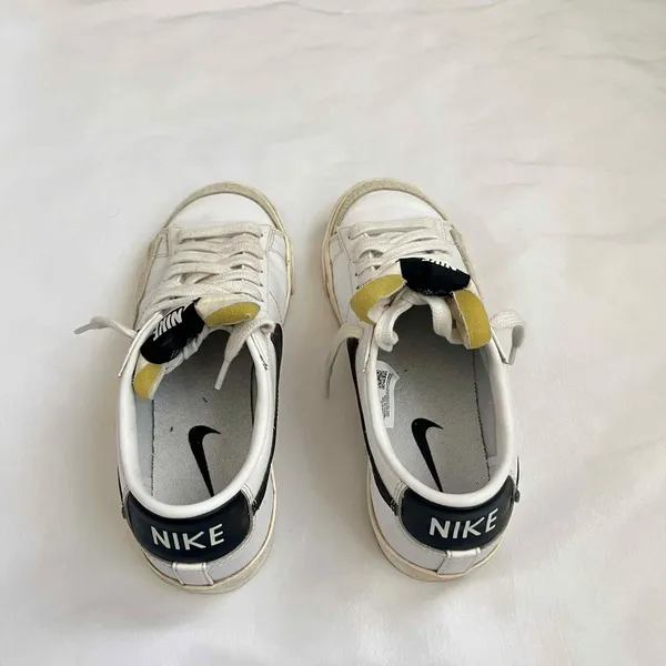 Nike Blazer Platform Sneakers White Size 7.5 - Image 6