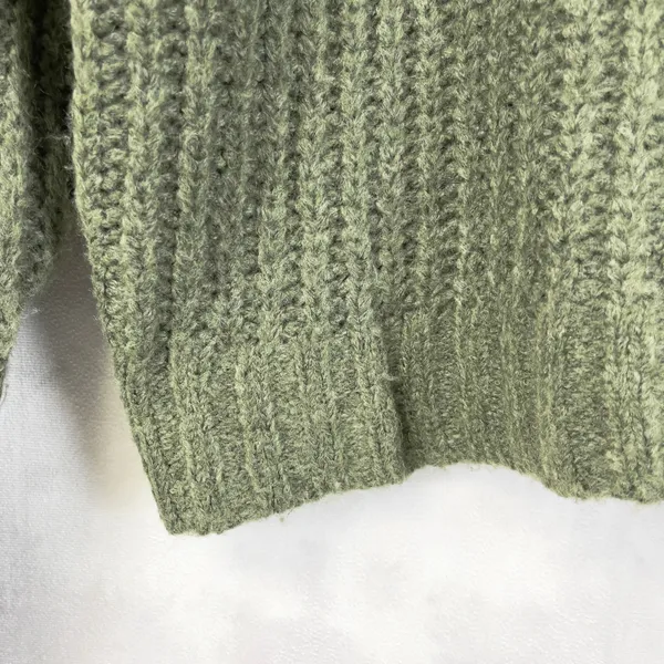 American Eagle Womens Chunky Sweater Size S Cottage Forest Fairy Goblin Earthy‎ - Image 3