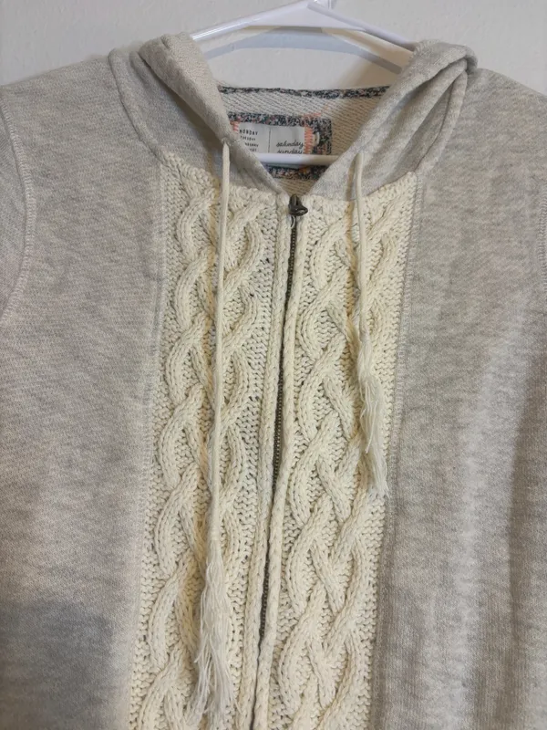Saturday Sunday Anthropologie Zip Women’s Jacket - Image 3