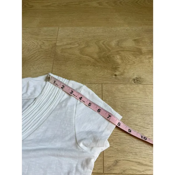 EUC Womens Kuhl Sora Short Sleeve Top white hiking outdoors lightweight size S - Image 8
