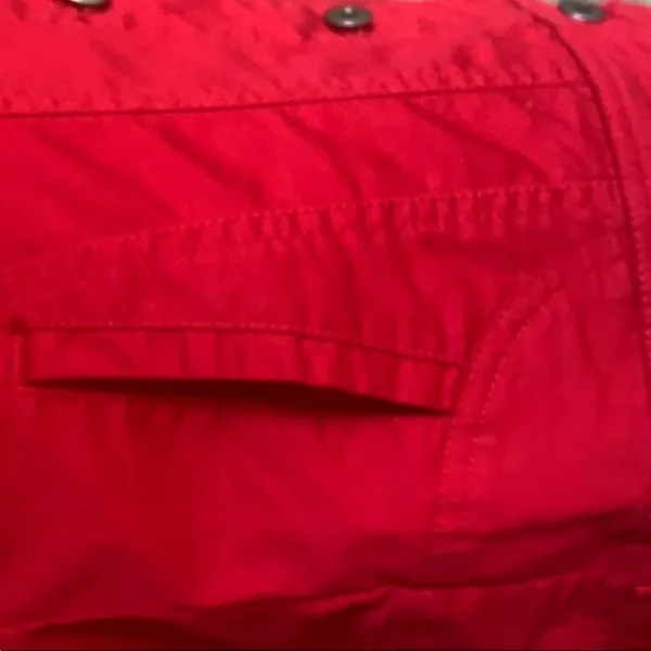 Dressbarn jacket button down red - Image 6