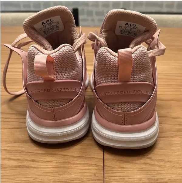APL TechLoom Ascend Pink Knit Sneakers Size 6.5 - Image 5