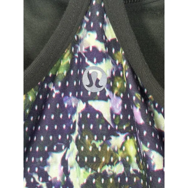 Lululemon Power Y‎ Tank Luon in the Lilac Size 4 Yoga Pilates Unpadded Wicking - Image 4