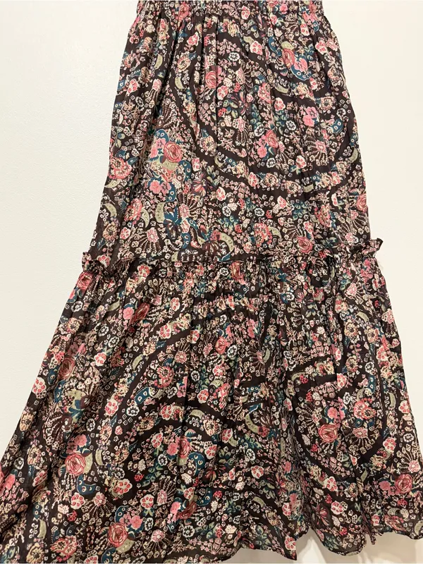 NEW Cleobella Indira Ankle Dress in Divina Print NWOT Size Small Maxi Floral - Image 6