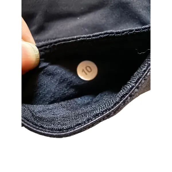 Lululemon What The Sport Short Black Womens 10 W7B61S - Image 5