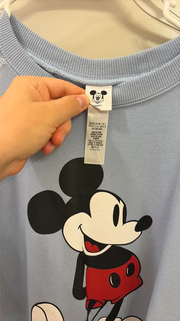 Blue Disney sweatshirt - Image 3