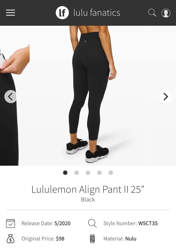 Lululemon Align High-Rise 25" Leggings - Image 6