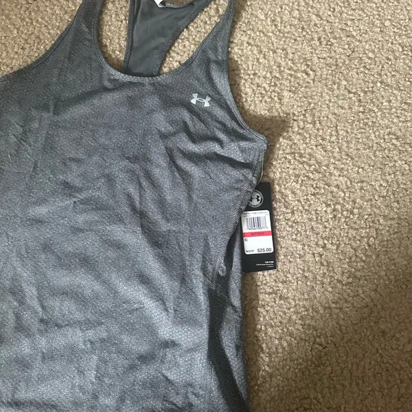 Under Armour Women's Charcoal Tank Top - Image 2