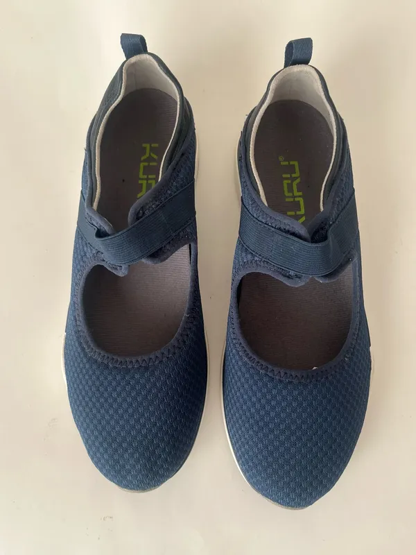 Kuru Lucy Slip On Mary Jane comfort sneakers Shoes Blue 10.5 women’s - Image 3