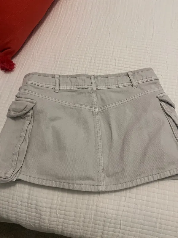 Garage Light Gray Utility Cargo Skort - Image 4