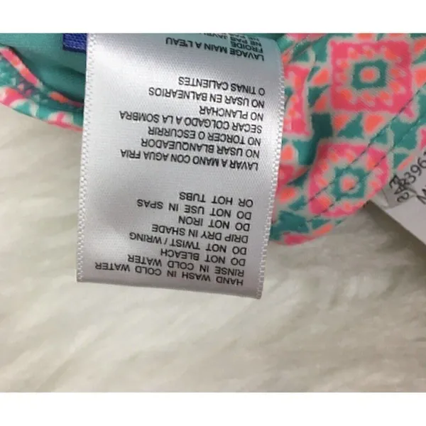 NEW Coco Rave Simone Halter Bikini Top Size 32 C Cup Underwire Multicolor - Image 8
