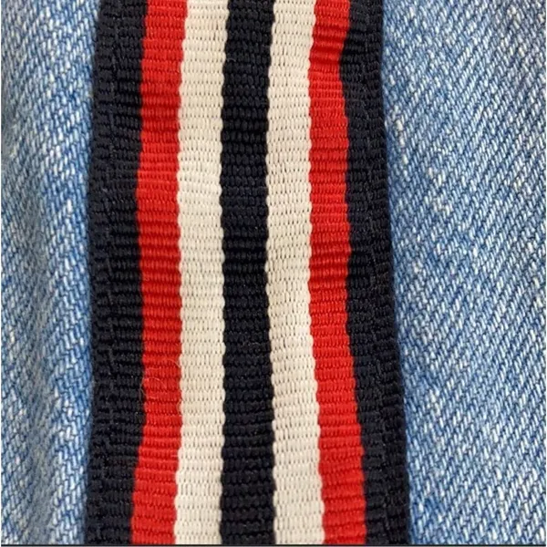 Forever 21 Distressed Ribbon Detail Jean Skirt Size Medium - Image 11