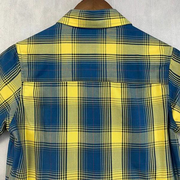 Dixxon Women Lincoln Ave Bamboo Shirt Size S Plaid‎ Punk Grunge Moto Bamboo - Image 7