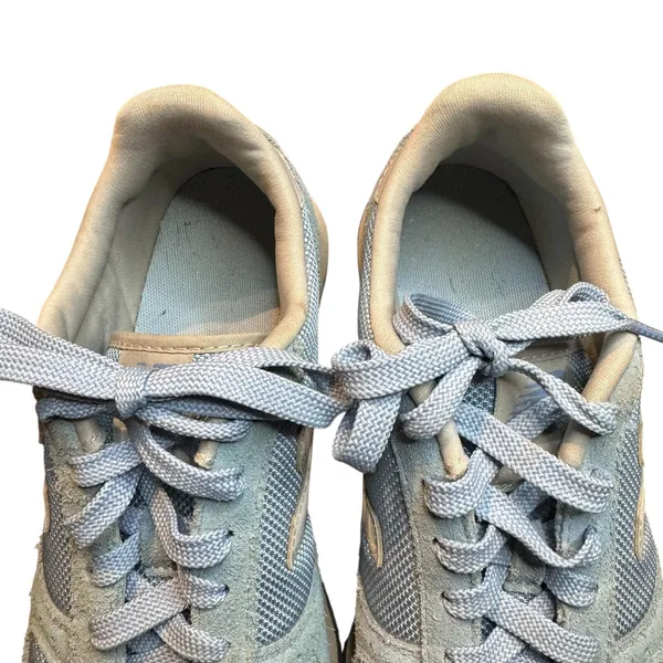 New Balance 311 Shoes Womens‎ Size 7 Blue Suede Mesh Athletic Casual WL311AAQ - Image 3