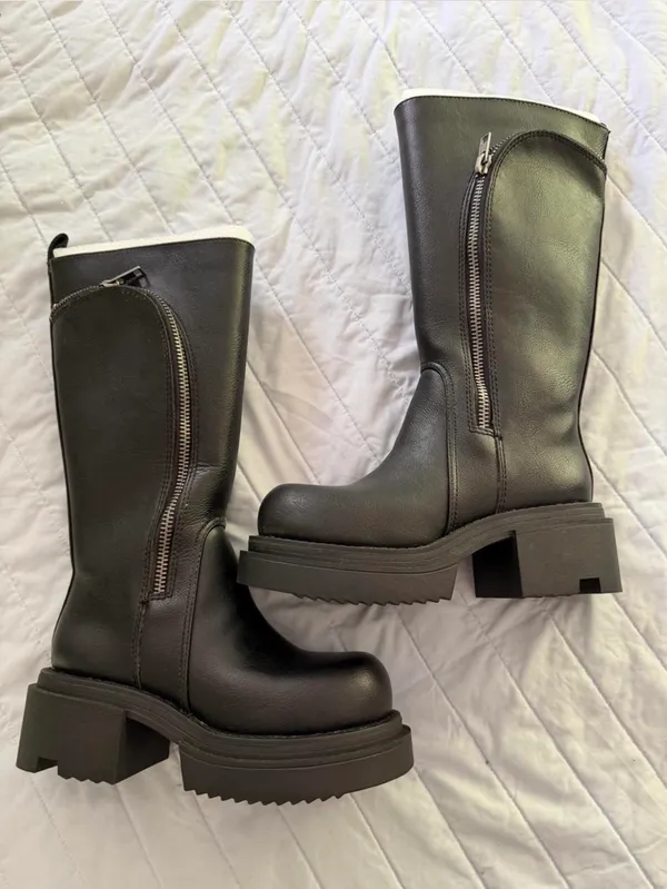 Dolls kill small town girl pocket boots - Image 3