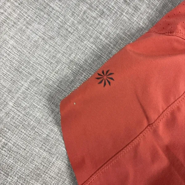 Athleta Run With It Shorts Womens XS Orange Running 3.5in Lined Athletic Gym - Image 7
