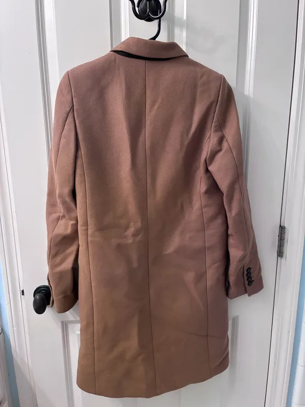 Zara Woman Tailored Single-Breasted Coat - Image 4