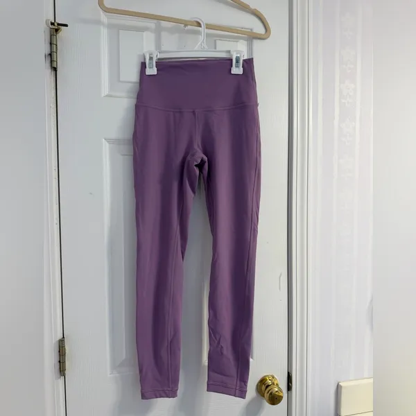 Lululemon Align High-Rise Pant 25" Wisteria Purple Size: 4 - Image 3