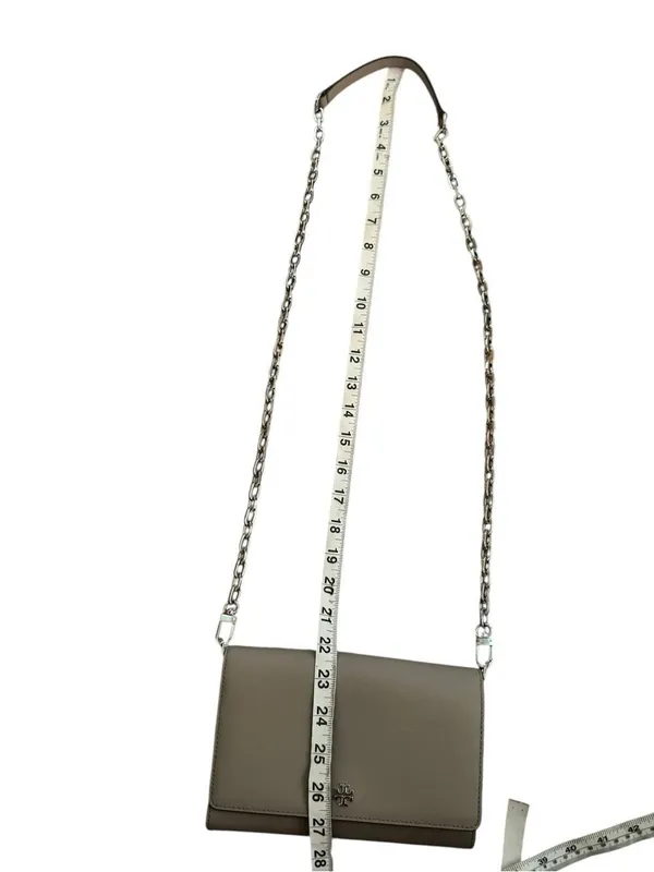 Tory Burch Robinson Chain Wallet in French Gray NWOT - Image 5