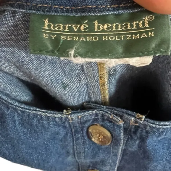 Vintage Harve Benard Denim‎ Dress - Image 5