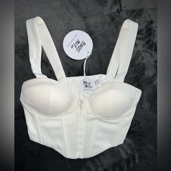 Princess Polly Torin Top in White Size 6 New with tag - Image 6