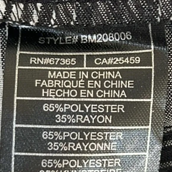 BB Dakota by Steve Madden Black and White Plaid Maxi Dress, M - Image 8