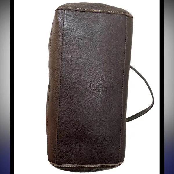 The Sak Brown Leather Tote Shoulder Bag Purse - Image 5