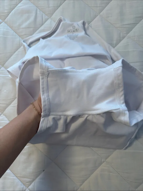Seaav White Racquet Dress - Image 4