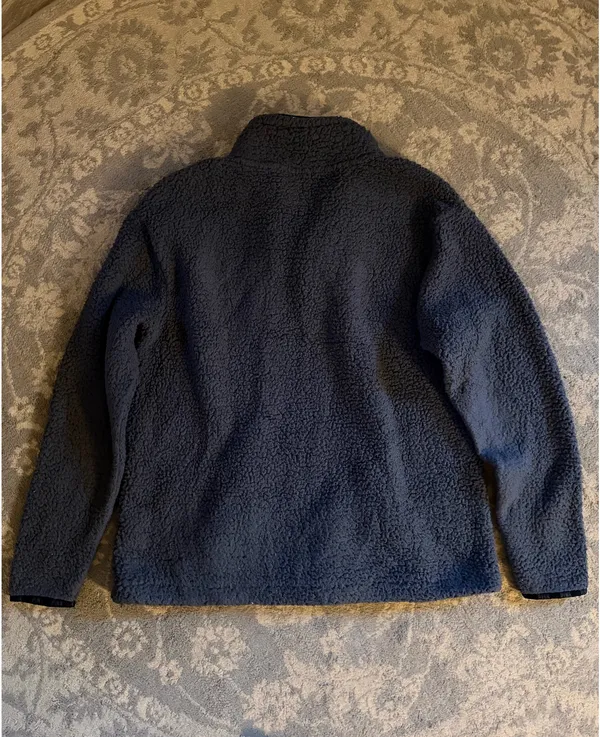 PINK Victoria's Secret Sherpa Quarter-Zip Pullover - Image 6