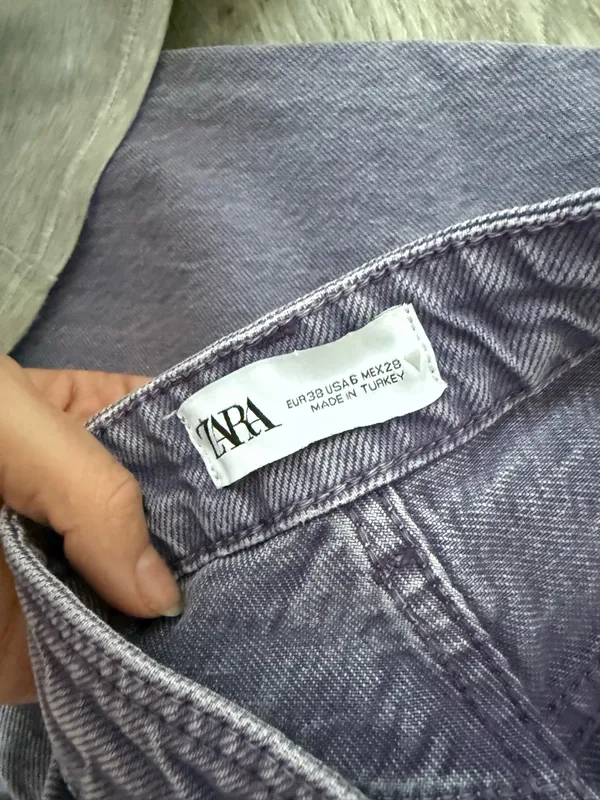 Purple ZARA Jeans - Image 4