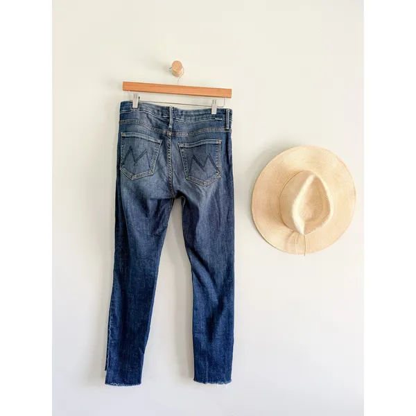 MOTHER | The Looker Ankle Step Fray Jeans Can't Leave It Alone | Sz 26 - Image 9