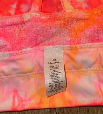 Lululemon High Neck Energy Sports Bra - Image 3