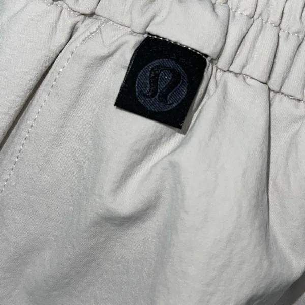 lululemon lab High-Rise Cuffed‎ Trouser Cargo Casual Pants 26" Stone Size 6 - Image 7