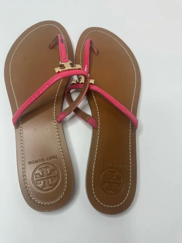 Tory Burch Pink Thong Sandals Size 9.5  - Image 3