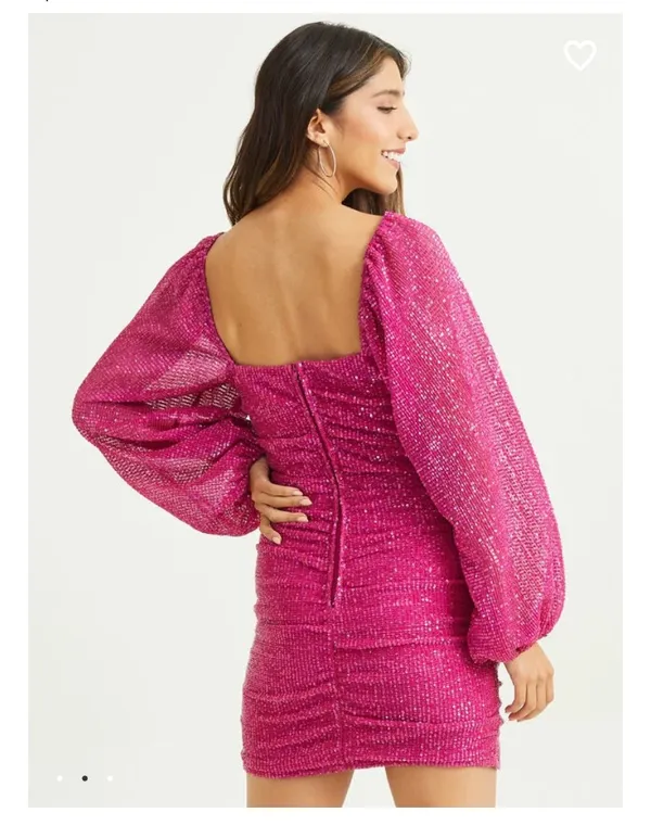 Altard State Pink Sequin Dress - Image 9