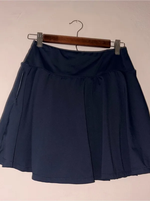 Oalka navy blue tennis athletic skirt skort M - Image 2