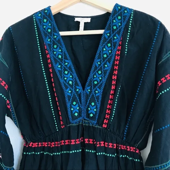 Joie‎ S Shada boho Embroidered Mini Dress - Image 5