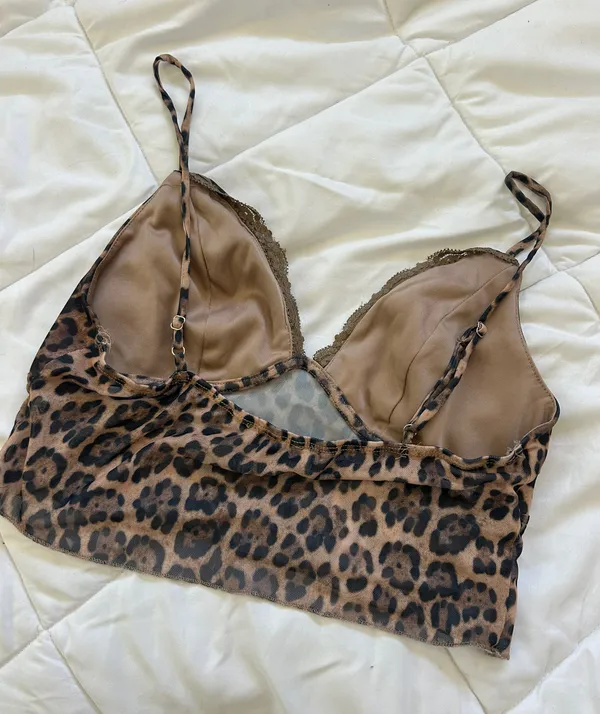Princess Polly Leopard Print Bralette - Image 2