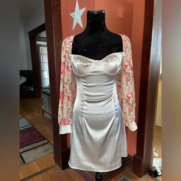 Cider mini silk dress - Image 3