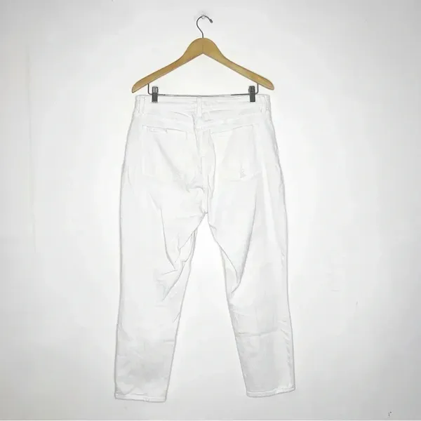 Abercrombie & Fitch Jeans Skinny Leg High Rise Curve Love White Size 32 / 14 - Image 7
