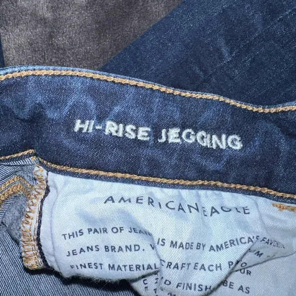American Eagle Super Stretch Hi Rise Jegging Size 8 Regular - Image 9