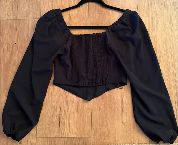 Abercrombie Black corset top - Image 3