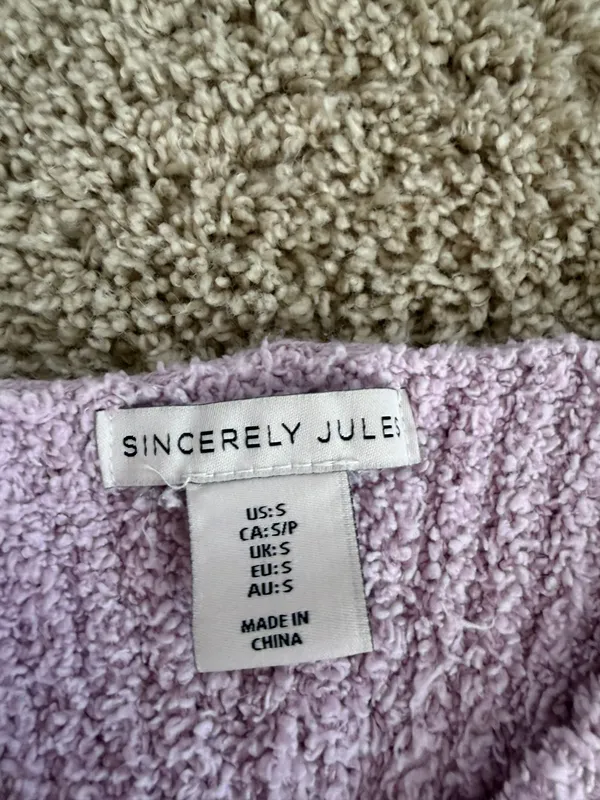 Sincerely Jules Purple Sweater - Image 3