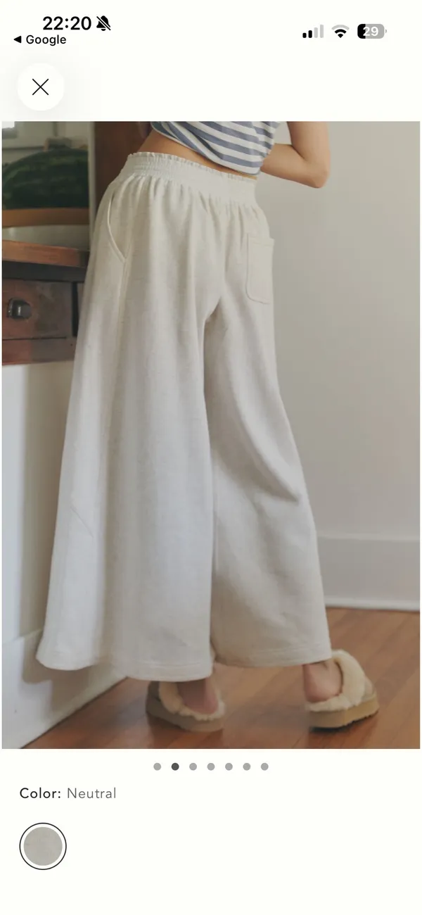 Anthropologie Daily Practice Pants Neutral - Image 7