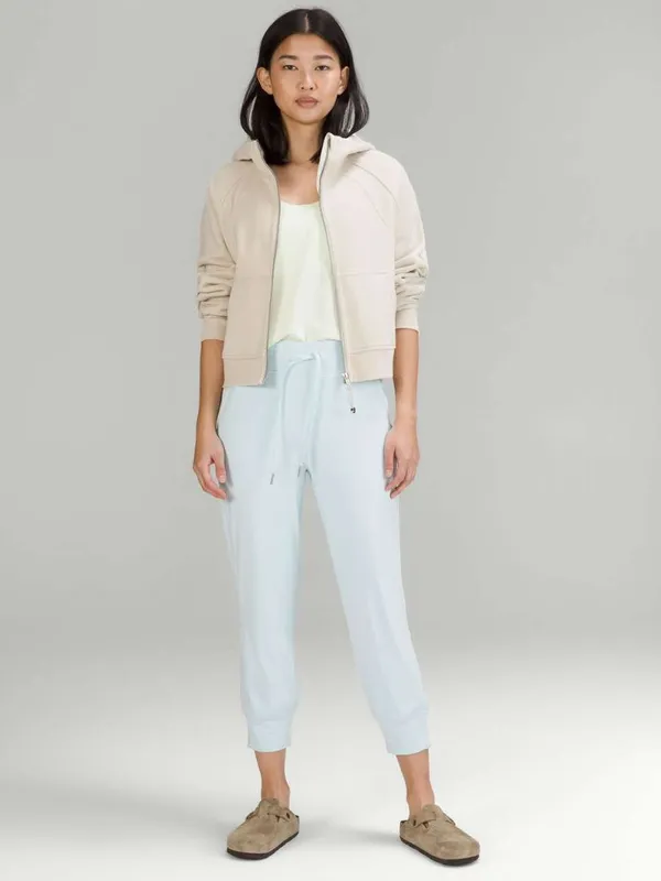 Lululemon Ready to Rulu High-Rise Cropped Jogger Powder Blue Size 12 - Image 3
