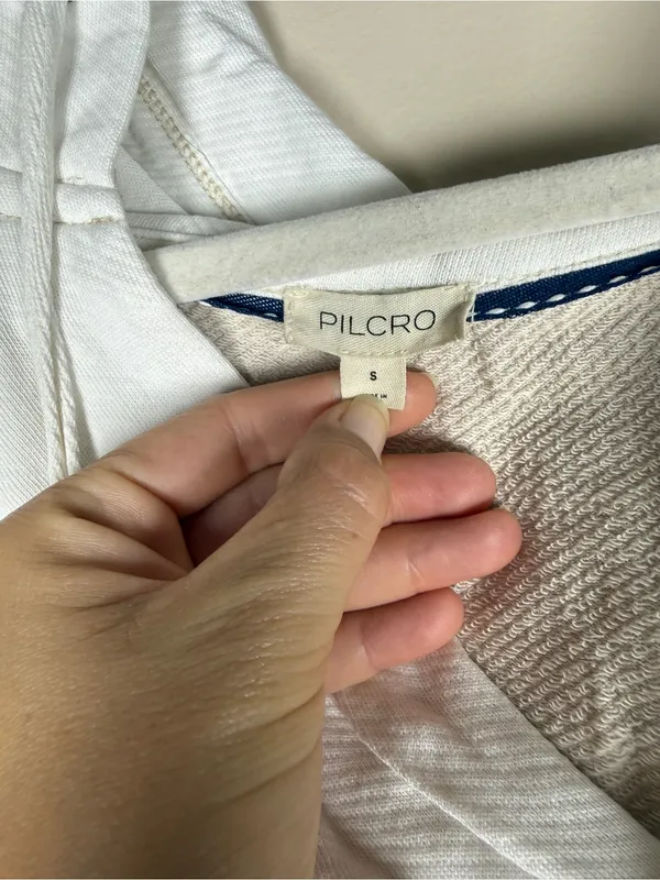Anthropologie Pilcro Wharfside Hooded Sweatshirt -Neutral color - Image 11
