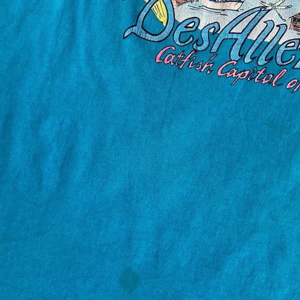 Vintage 90s Louisiana Catfish Festival Graphic T Shirt 🔥 - Image 4