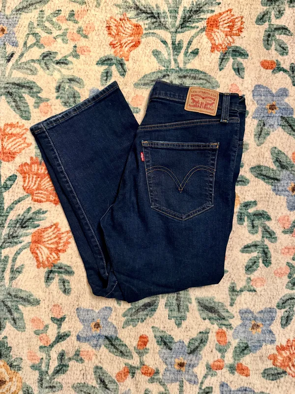 Levi’s Straight Ribcage Jeans Button Fly  - Image 2